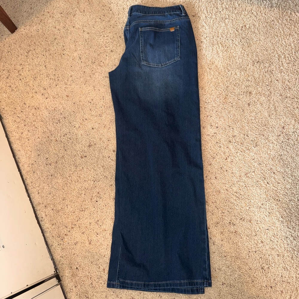 Halara Flex Asymmetric Low Rise Baggy Jean sz M - Picture 5 of 8